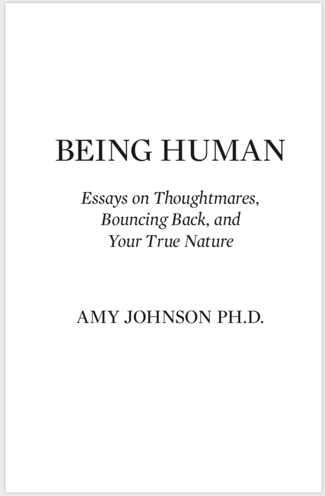 Being Human - by Dr Amy Johnson